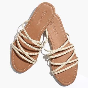 Madewell Kathryn Espadrille Slide Leather Sandal
